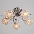 Люстра «Агнес», 5×40 Вт Е27, хром, МОДЕЛЬ: 2600546 - фото 30812993