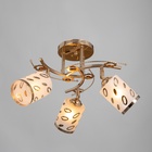 Люстра "Адди" 3х40Вт Е27 Золото МОДЕЛЬ: 2638726 - фото 25335191