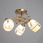 Люстра "Бони" 3х40Вт Е27 Золото МОДЕЛЬ:2638718 - фото 25382451