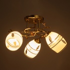 Люстра "Бони" 3х40Вт Е27 Золото МОДЕЛЬ:2638718 - фото 25382452