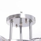 Люстра "Бренда" 3х40Вт Е27  хром МОДЕЛЬ: 2800084 - фото 25335266