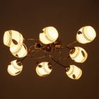 Люстра "Бриана" 8х40Вт Е27 Золото МОДЕЛЬ: 2800087 - фото 25308232