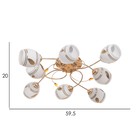 Люстра "Бриана" 8х40Вт Е27 Золото МОДЕЛЬ: 2800087 - фото 25308239