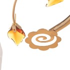 Люстра "Бэлл" 5х40Вт Е27 Золото МОДЕЛЬ: 2612356 - фото 25308247