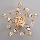 Люстра «Бэлл», БП, 5×40 Вт Е27, золото, МОДЕЛЬ: 2612356 - фото 25335274