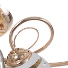 Люстра «Венда», 8×40 Вт Е27, золото, МОДЕЛЬ: 2800089 - фото 25308256