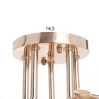 Люстра "Жаннета" 5х40Вт Е27 Золото МОДЕЛЬ: 2800064 - фото 25367692