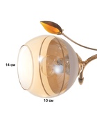 Люстра "Адель" 5х40Вт Е27 Золото МОДЕЛЬ: 2612361 10662014