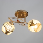 Люстра "Баффи" 2х40Вт Е27 Золото МОДЕЛЬ: 2751100 - фото 25367698