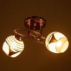 Люстра "Баффи" 2х40Вт Е27 Золото МОДЕЛЬ: 2751100 - фото 25367699