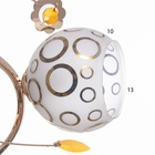 Люстра "Эбби" 3х40Вт Е27 Золото МОДЕЛЬ: 2612374 - фото 25390946