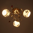 Люстра "Адель" 3х40Вт Е27 Золото МОДЕЛЬ: 2612361 - фото 25354620