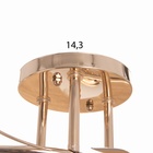 Люстра "Адель" 3х40Вт Е27 Золото МОДЕЛЬ: 2612361 - фото 25354623