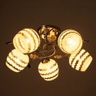 Люстра "Вивиан" 5х40Вт Е27 Хром МОДЕЛЬ: 2612358 - фото 25308395