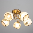 Люстра «Гита», 5×40 Вт Е27, золото, МОДЕЛЬ: 2800104 - фото 30813022