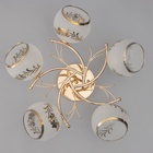 Люстра «Гита», 5×40 Вт Е27, золото, МОДЕЛЬ: 2800104 - фото 30813024