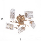 Люстра "Дарси" 5х40Вт Е27 Золото МОДЕЛЬ: 2829735 - фото 25382532