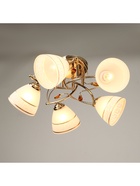 Люстра "Баффи" 5х40Вт Е27 Золото МОДЕЛЬ: 2751100 - фото 25367729