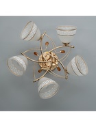 Люстра "Баффи" 5х40Вт Е27 Золото МОДЕЛЬ: 2751100 - фото 25367737