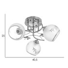 Люстра "Джаки" 3х40Вт Е27 Хром МОДЕЛЬ:2638717 - фото 25335347