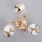 Люстра "Баффи" 3х40Вт Е27 Золото МОДЕЛЬ: 2751100 - фото 25367750