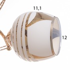 Люстра "Баффи" 3х40Вт Е27 Золото МОДЕЛЬ: 2751100 - фото 25367753