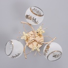 Люстра "Джаки" 3х40Вт Е27 Золото МОДЕЛЬ:2638717 - фото 25335351