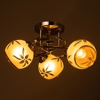 Люстра "Вики" 3х40Вт Е27 Хром МОДЕЛЬ: 2751102 - фото 25335369