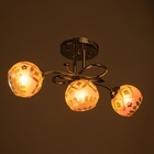 Люстра "Детта" 3х40Вт Е27 Хром МОДЕЛЬ: 2595290 - фото 25390953