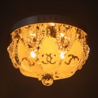 Люстра буше "Магнолия" е27 3х40вт 29х29х20 МОДЕЛЬ: 2800128 - фото 25298353