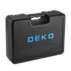 Дрель-шуруповерт DEKO DKCD12V PRO, 12 В, 2х2 Ач, 400/1500 об/мин, кейс + оснастка 13 шт. - Фото 2