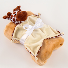 Подарочный набор «Жираф»: комфортер 27 см + плед 71×125 см - Фото 5