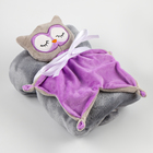 Подарочный набор «Сова»: комфортер 27 см + плед 71×125 см - Фото 5