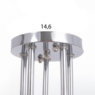 Люстра «Жаннета», БП, 5×40 Вт Е27, хром, МОДЕЛЬ: 2800064 - фото 26423539