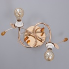 Люстра "Бони" БП 2х40Вт Е27 Золото МОДЕЛЬ:2638718 - фото 26423547