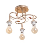 Люстра "Аббелла" БП 3х40Вт Е27 Золото МОДЕЛЬ: 2612381 - фото 26423556