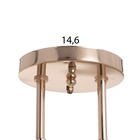 Люстра "Арьян" бп 2х40Вт Е27 Золото МОДЕЛЬ: 2800084 - фото 26423596