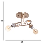 Люстра "Арьян" бп 2х40Вт Е27 Золото МОДЕЛЬ: 2800084 - фото 26423600
