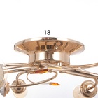 Люстра «Бриана», БП, 8×40 Вт Е27, золото, МОДЕЛЬ: 2800087 - фото 26423623