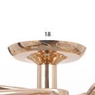 Люстра «Венда», БП, 8×40 Вт Е27, золото, МОДЕЛЬ: 2800089 - фото 25434023