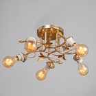 Люстра «Жаннета», БП, 5×40 Вт Е27, золото, МОДЕЛЬ: 2800064 10662011