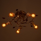 Люстра "Адель" бп 5х40Вт Е27 Золото МОДЕЛЬ: 2612361 - фото 26423639