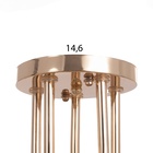 Люстра "Адель" бп 5х40Вт Е27 Золото МОДЕЛЬ: 2612361 - фото 26423641