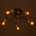 Люстра «Аура», БП, 5×40 Вт Е27, хром, МОДЕЛЬ: 2612363 - фото 25419786