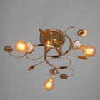 Люстра «Эбби», БП, 3×40 Вт Е27, золото, МОДЕЛЬ: 2612374 - фото 25408965