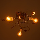 Люстра «Эбби», БП, 3×40 Вт Е27, золото, МОДЕЛЬ: 2612374 - фото 25408966