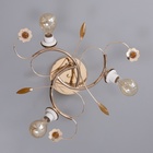 Люстра «Эбби», БП, 3×40 Вт Е27, золото, МОДЕЛЬ: 2612374 - фото 25408967