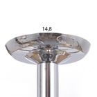 Люстра «Гасси», БП, 5×40 Вт Е27, хром, МОДЕЛЬ: 2595287 - фото 26423700