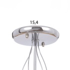 Люстра «Герти», БП, 8×40 Вт Е27, хром, МОДЕЛЬ: 2595292 - фото 26423710