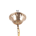 Люстра "Глори" бп 5х40Вт Е27 Золото МОДЕЛЬ: 2600545 - фото 26423718